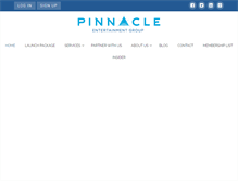 Tablet Screenshot of grouppinnacle.com